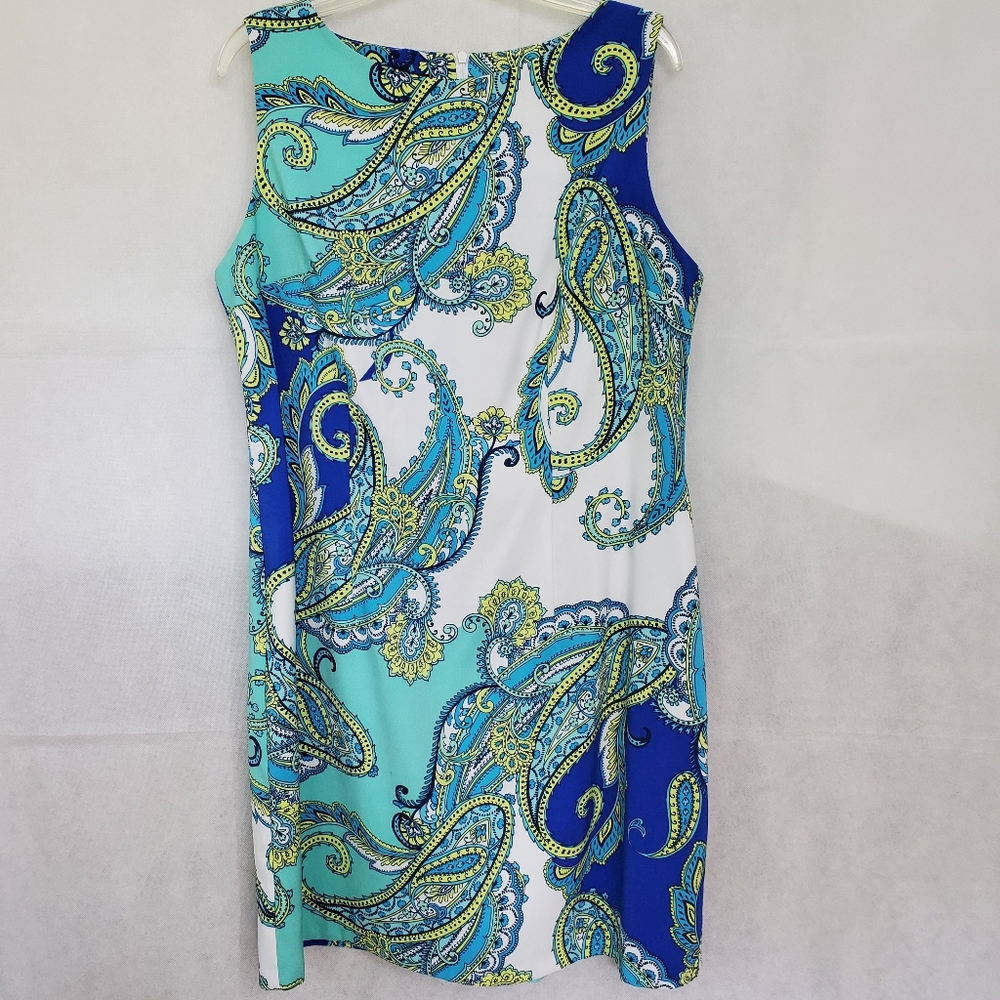Sleeveless Multi colored Dress